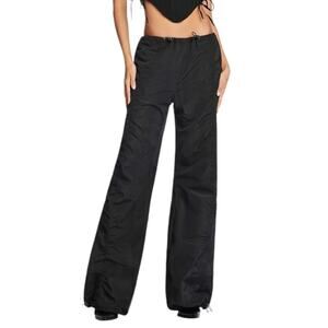 NWT I.AM.GIA Oversized parachute pants with ruching detail Size S